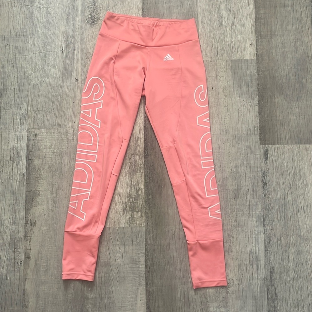Medium Peach Color Adidas Spandex